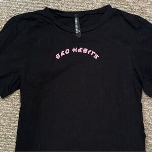 Bad Habits tee